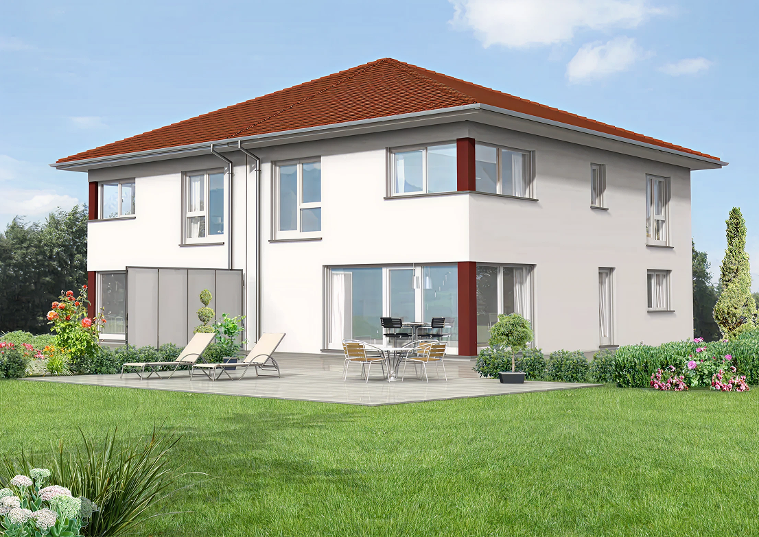 Klassisches Landhaus mit 150 Quadratmetern Wohnfläche