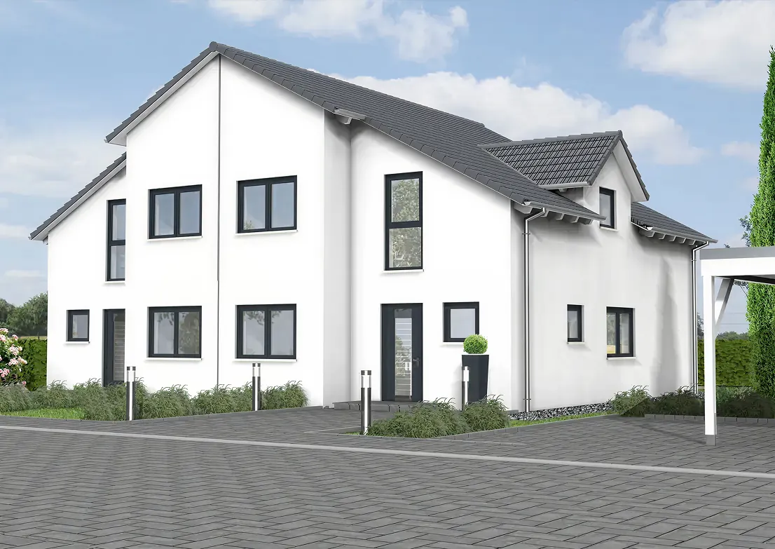 Moderner Bungalow mit 120 Quadratmetern Wohnfläche